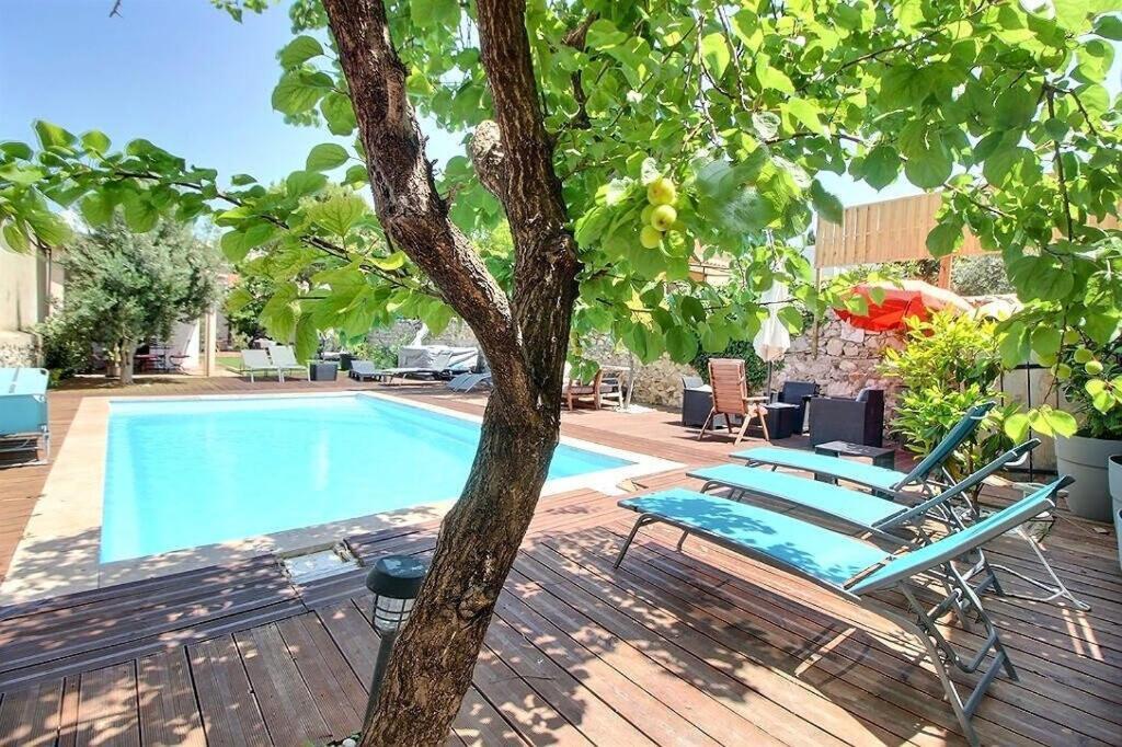 Villa 3 Appartements Entiers Avec Piscine Et Jaccuzi Et Parking Marseille Eksteriør billede